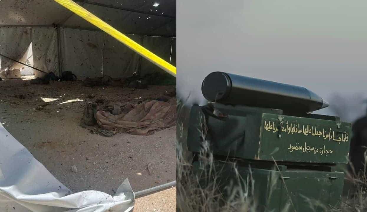 مقتل 3 جنود إسرائيليين وجرح 12 آخرين في هجوم صاروخي لكتائب القسام قرب كرم أبو سالم قصف كرم أبو سالم بمنظومة رجوم