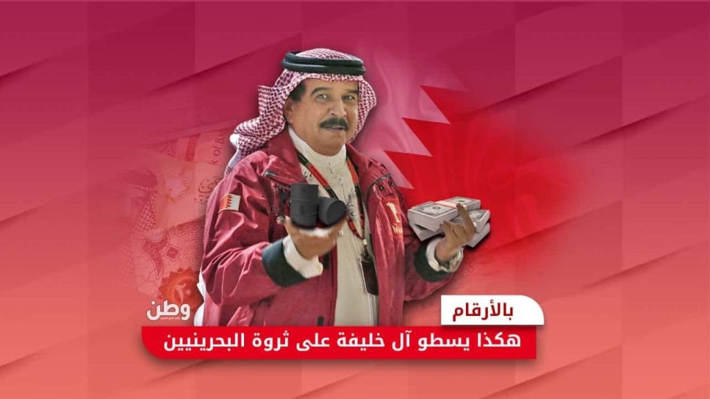 فساد آل خليفة في الحساب الختامي للبحرين