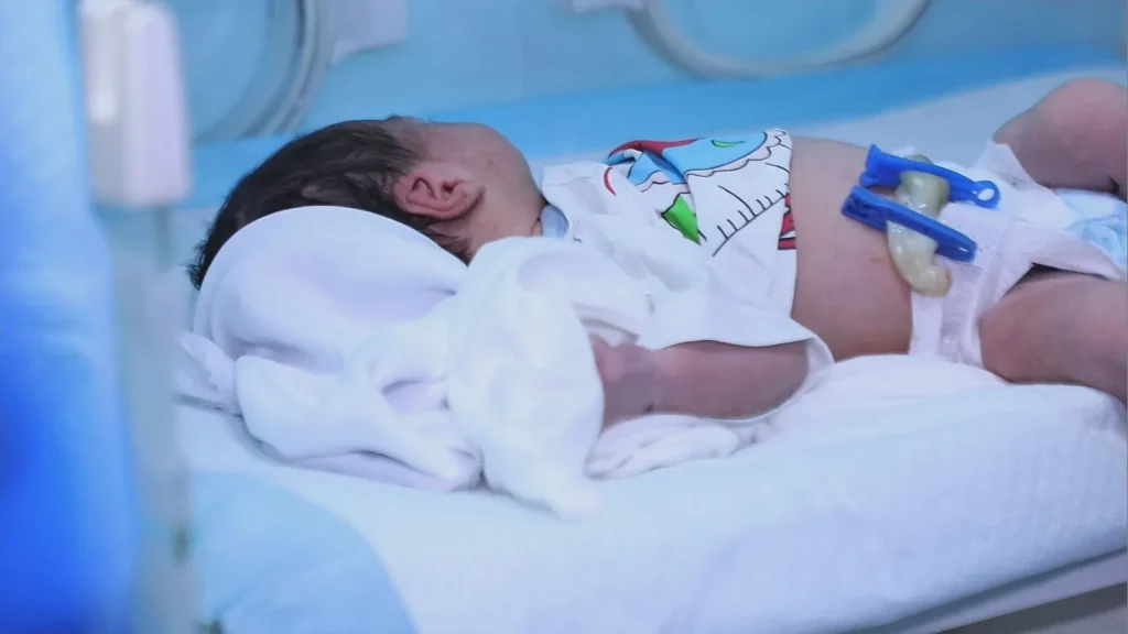 ارتفاع حالات التخلي عن الأطفال في محافظة الديوانية يثير قلقاً واسعاً في العراق أحد الأطفال الذي عثر عليه في محافظة الديوانية - العراق