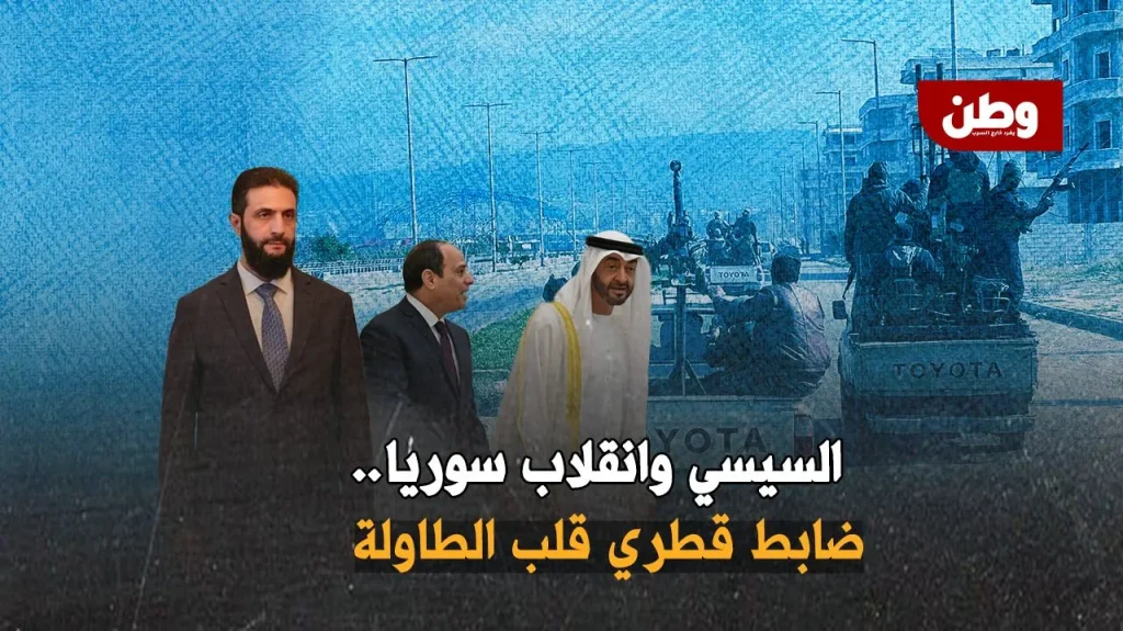 تورط السيسي في انقلاب سوريا