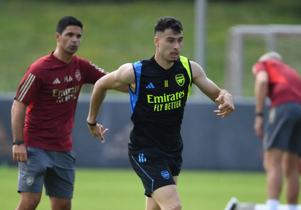 تدريبات نجوم أرسنال 