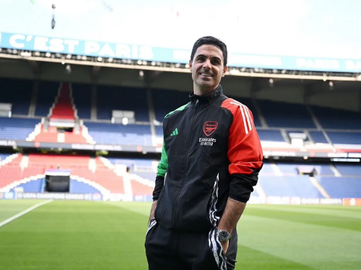 مدرب أرسنال ارتيتا